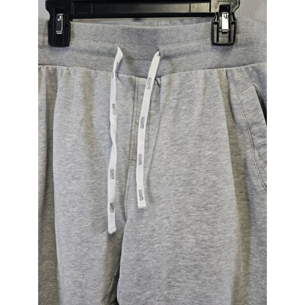 AllSaints Grey Slim Fit Drawstring Cotton Jogger Sweatpants Medium